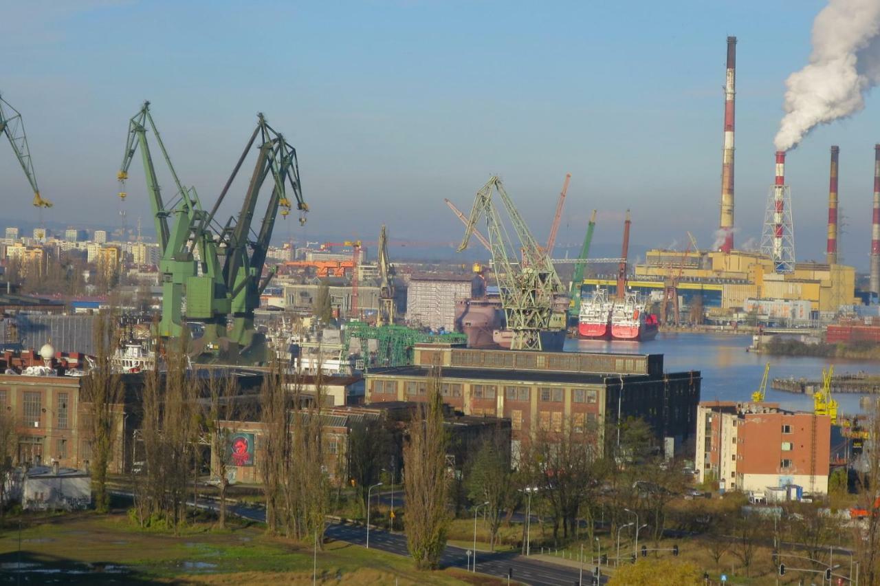 Blue - Bastion Walowa Gdaňsk Exteriér fotografie